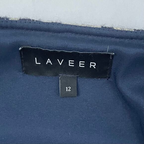 LAVEER Moto Jacket - Animal Print - Wool Cotton Leather - Black - Gray - Size 12 - Picture 5 of 6